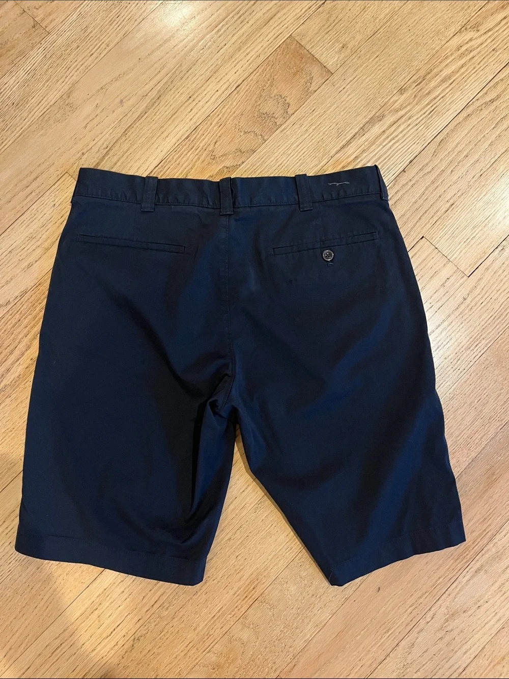J. Crew Dark Navy Flat-Front Men’s Chino Shorts
